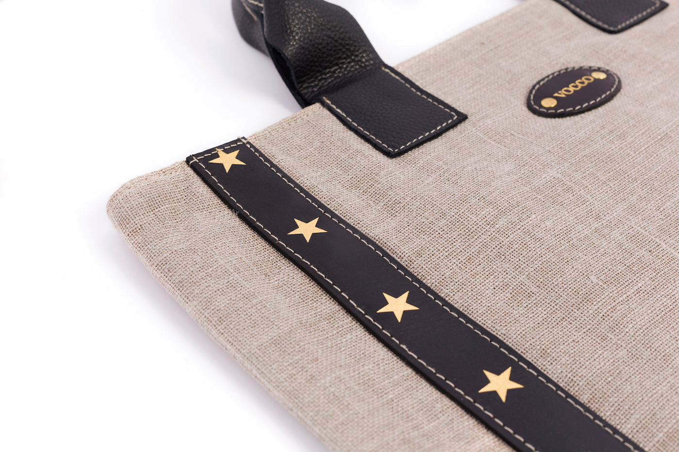 Vocco Shopper Bag Mediterraneo Black - Vocco