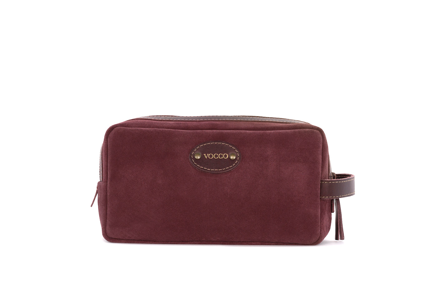 Vocco Terracotta Leather Toiletry Case - Vocco