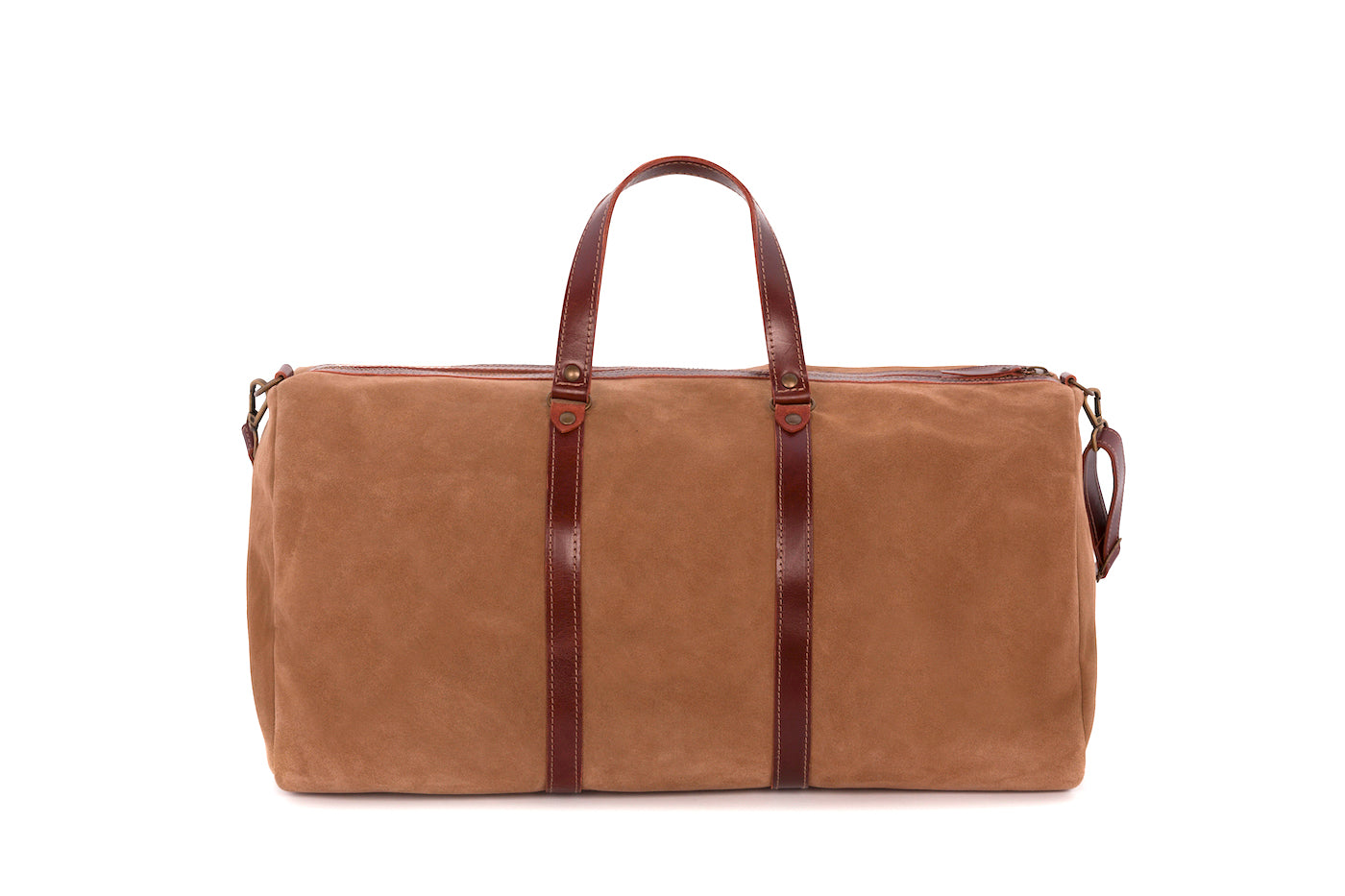 Vocco Hazelnut Weekender Leather Bag - Vocco