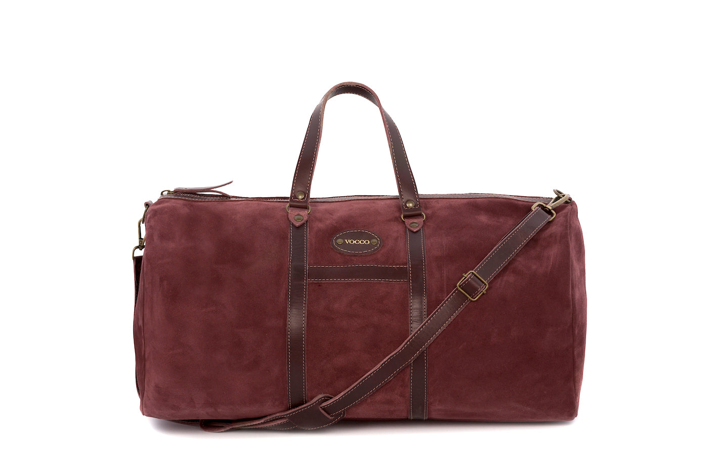 Vocco Terracotta Leather Weekender Bag - Vocco