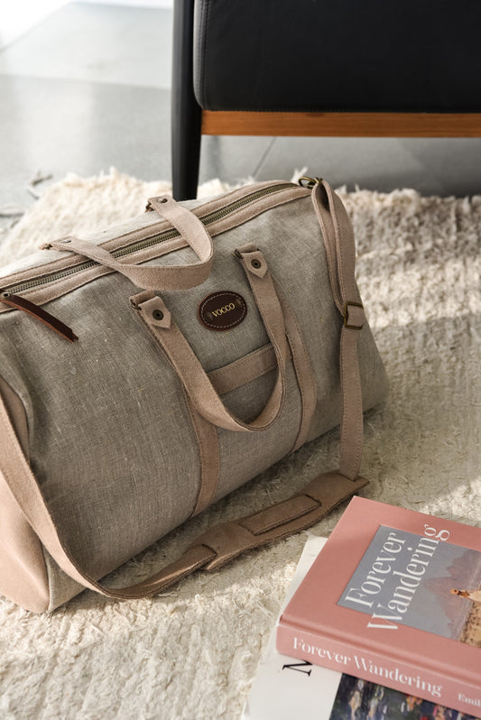 Vocco Weekender Bag Mediterraneo Abalone Grey