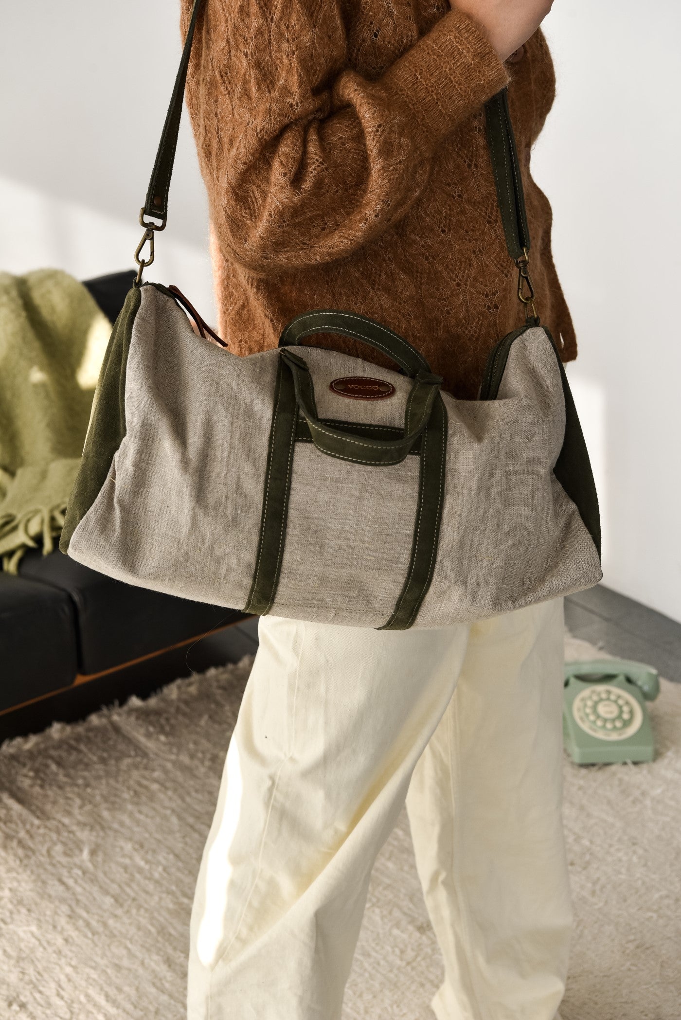 Vocco Weekender Bag Mediterraneo Olive Green