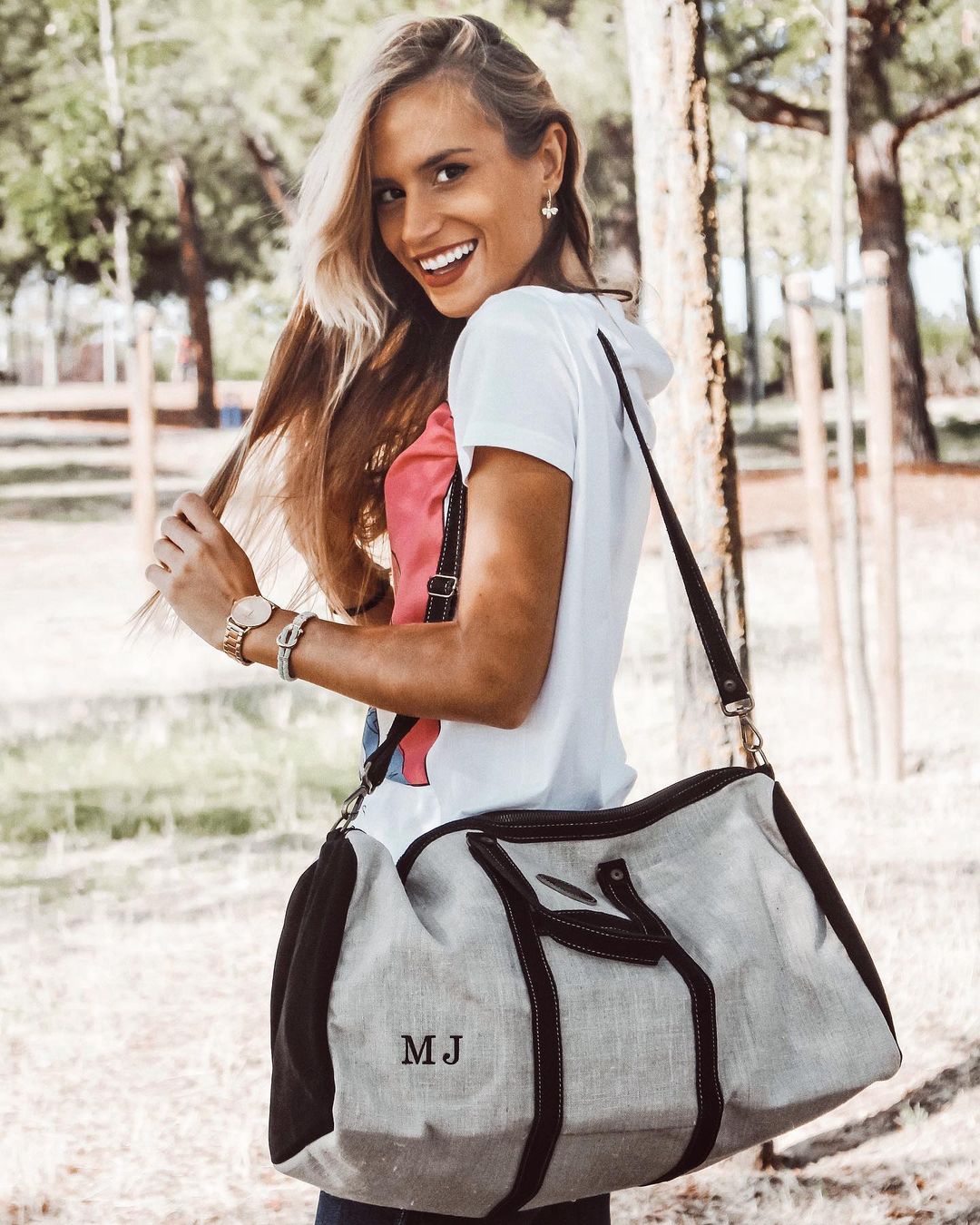 <tc>Bolsa de fin de semana Vocco Mediterráneo Negro</tc>
