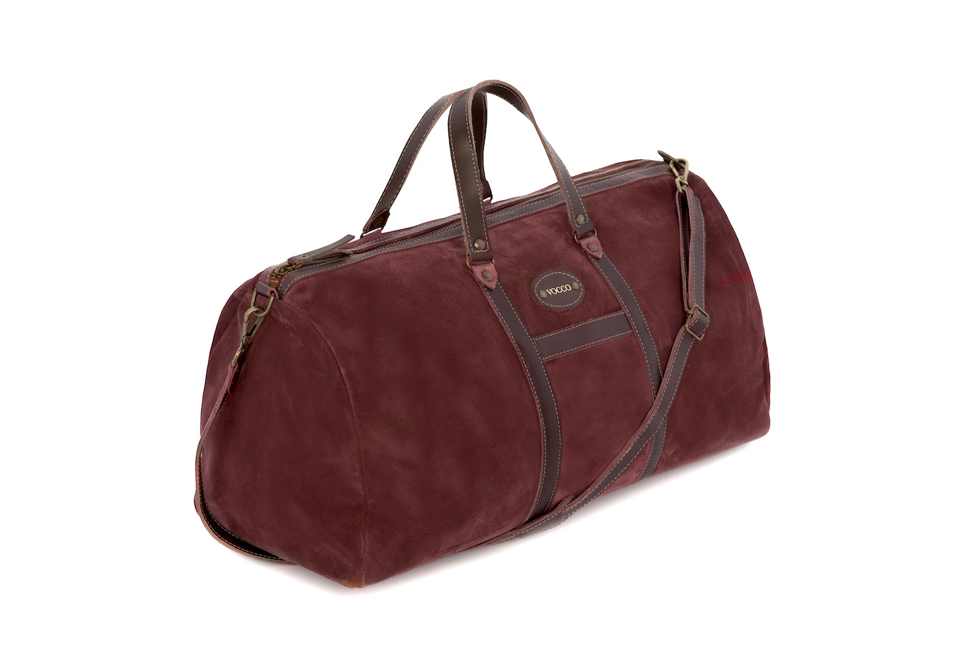 Vocco Terracotta Leather Weekender Bag - Vocco