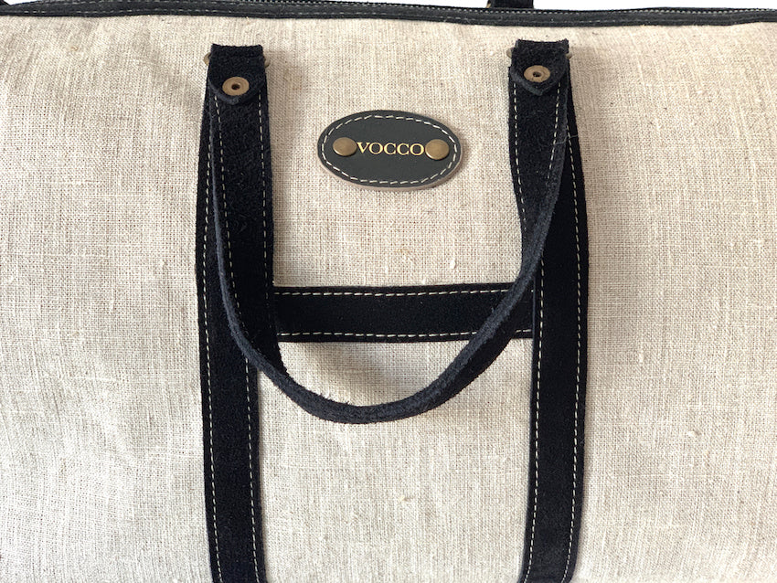Vocco Weekender Bag Mediterraneo Black - Vocco