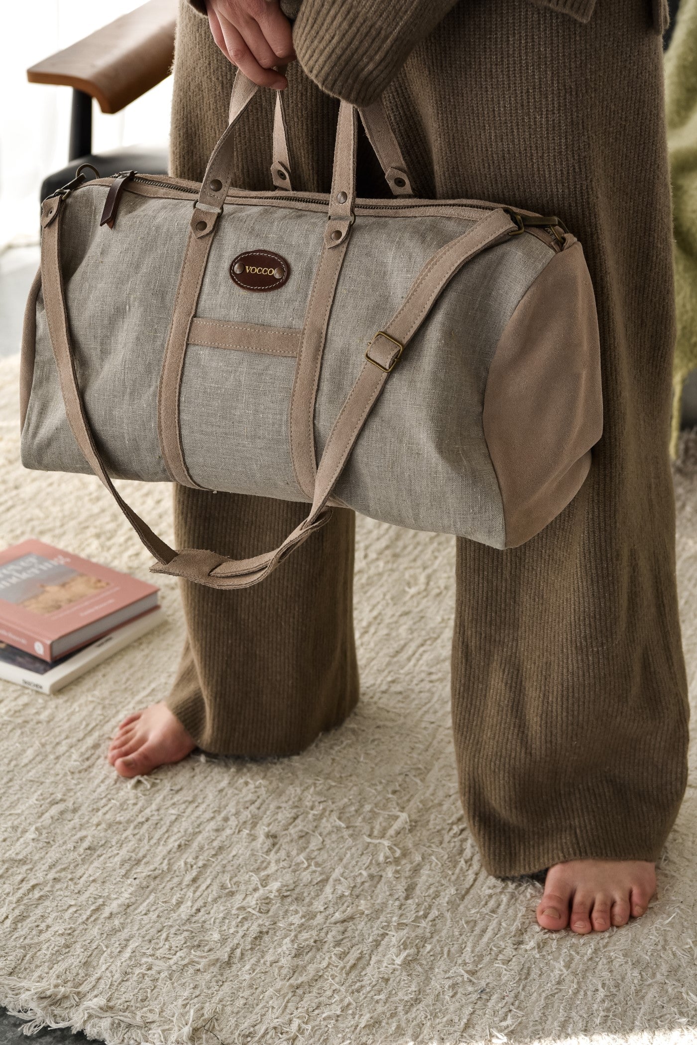 <tc>Bolsa de fin de semana Vocco Mediterraneo Abalone Grey</tc>